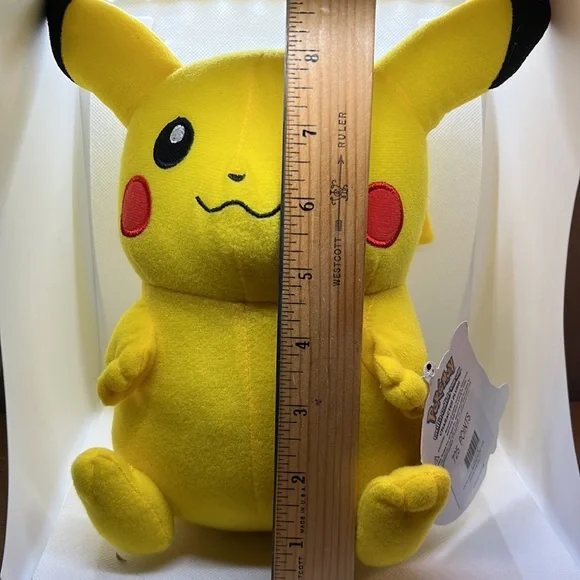 NWT Pokémon 9” Pikachu Plush - Picture 4 of 14